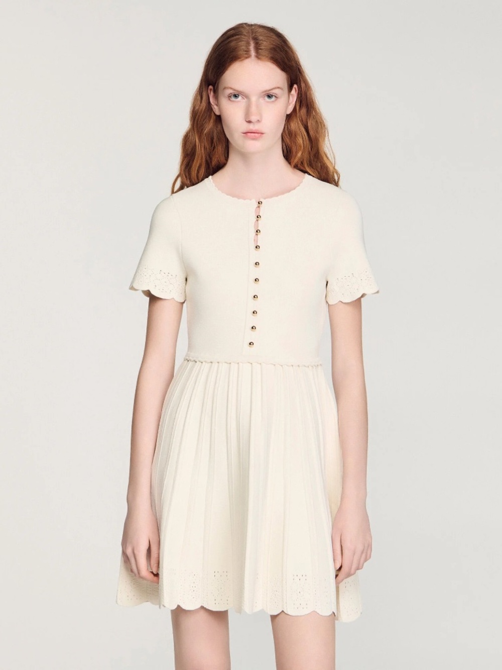 Gisele POINTELLE KNIT MINI DRESS